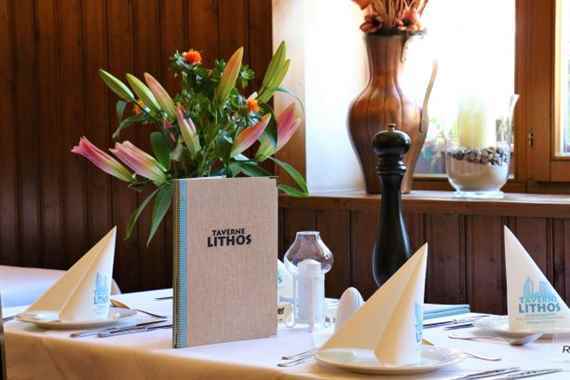 Griechisches Restaurant ''Taverne Lithos'' im Brecherspitz